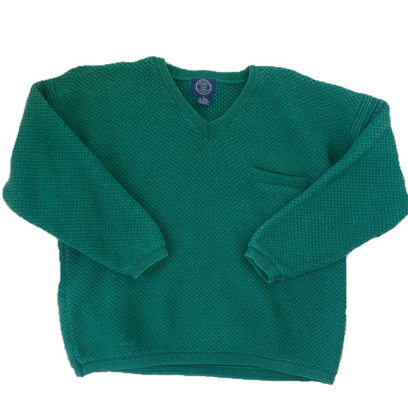Vintage Gap Turquoise Knit Sweater 